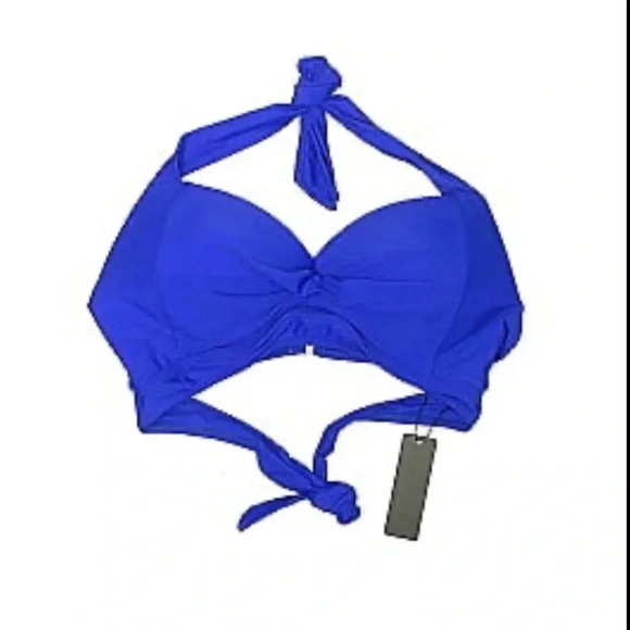 Royal Blue Tempt Me Two Piece Swimsuit Top is a size 20W Bottom Size Large - Picture 3 of 7